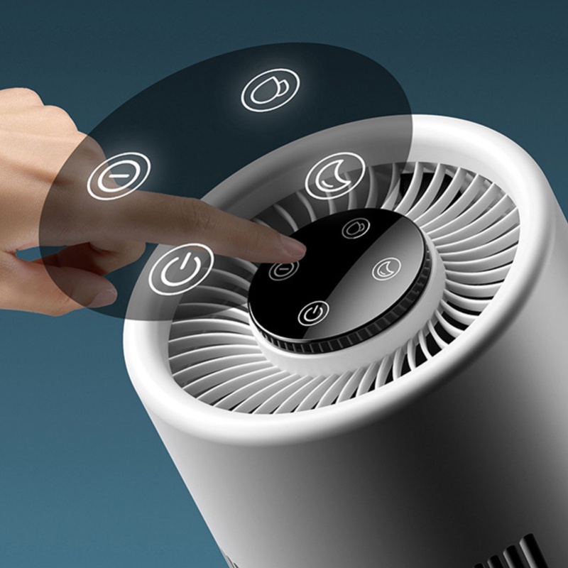 Humidifier Nursery Quiet - 4L Water Tank Air Purifier And