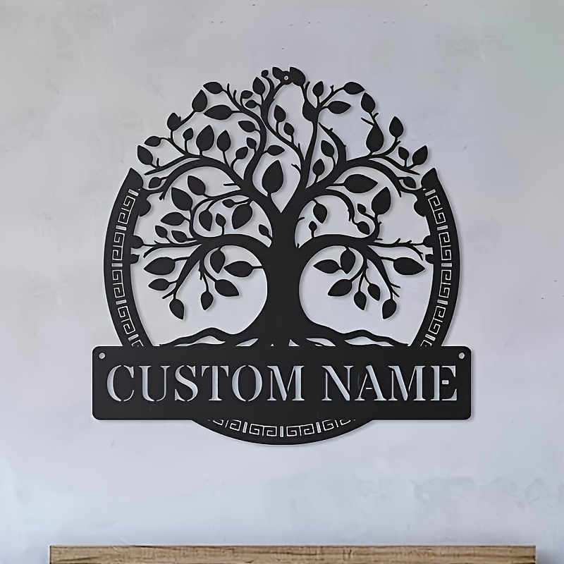 Baby Nursery Sign - Custom Metal Wall Art of The