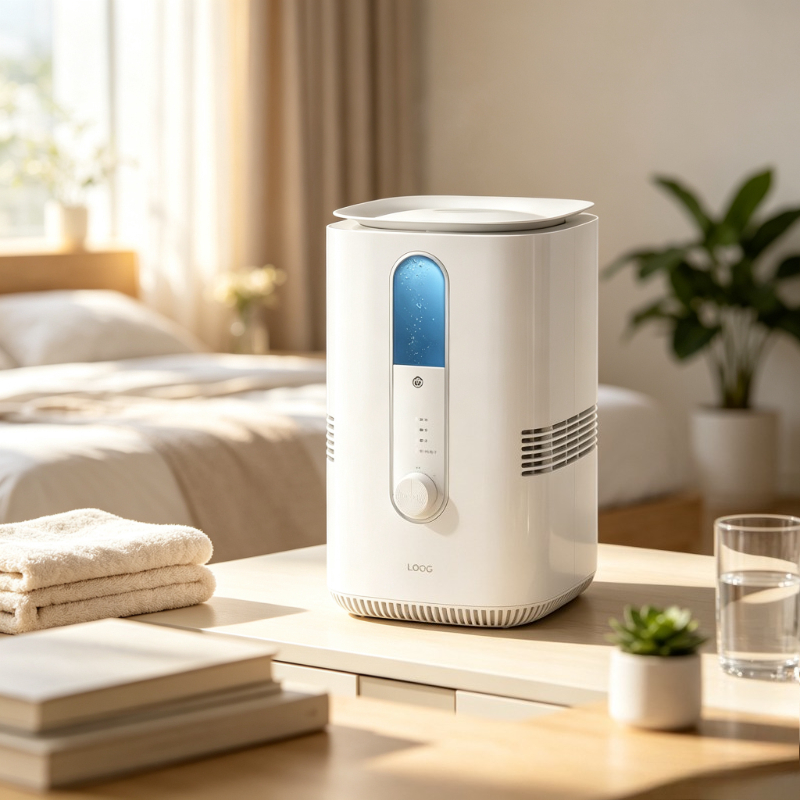 Humidifier Nursery Quiet - 5L Evaporative Humidifier Mist Free Quiet