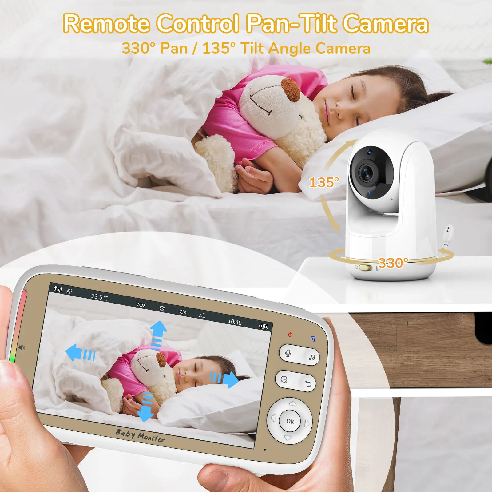VB803 PRO Baby Monitor with 2p - огляд і ціна Wearable Baby Monitor
