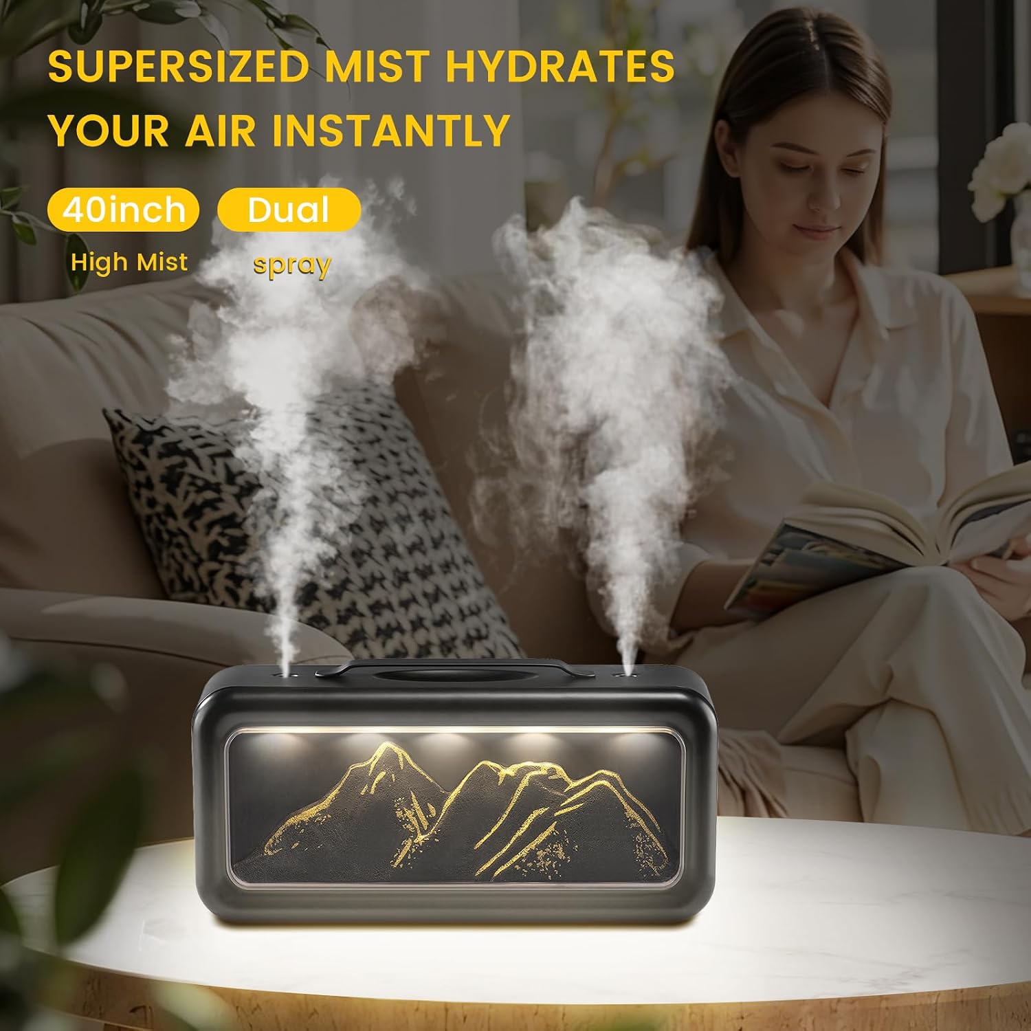 2026 New Upgrade Small Humidif - огляд і ціна Humidifier Nursery Quiet