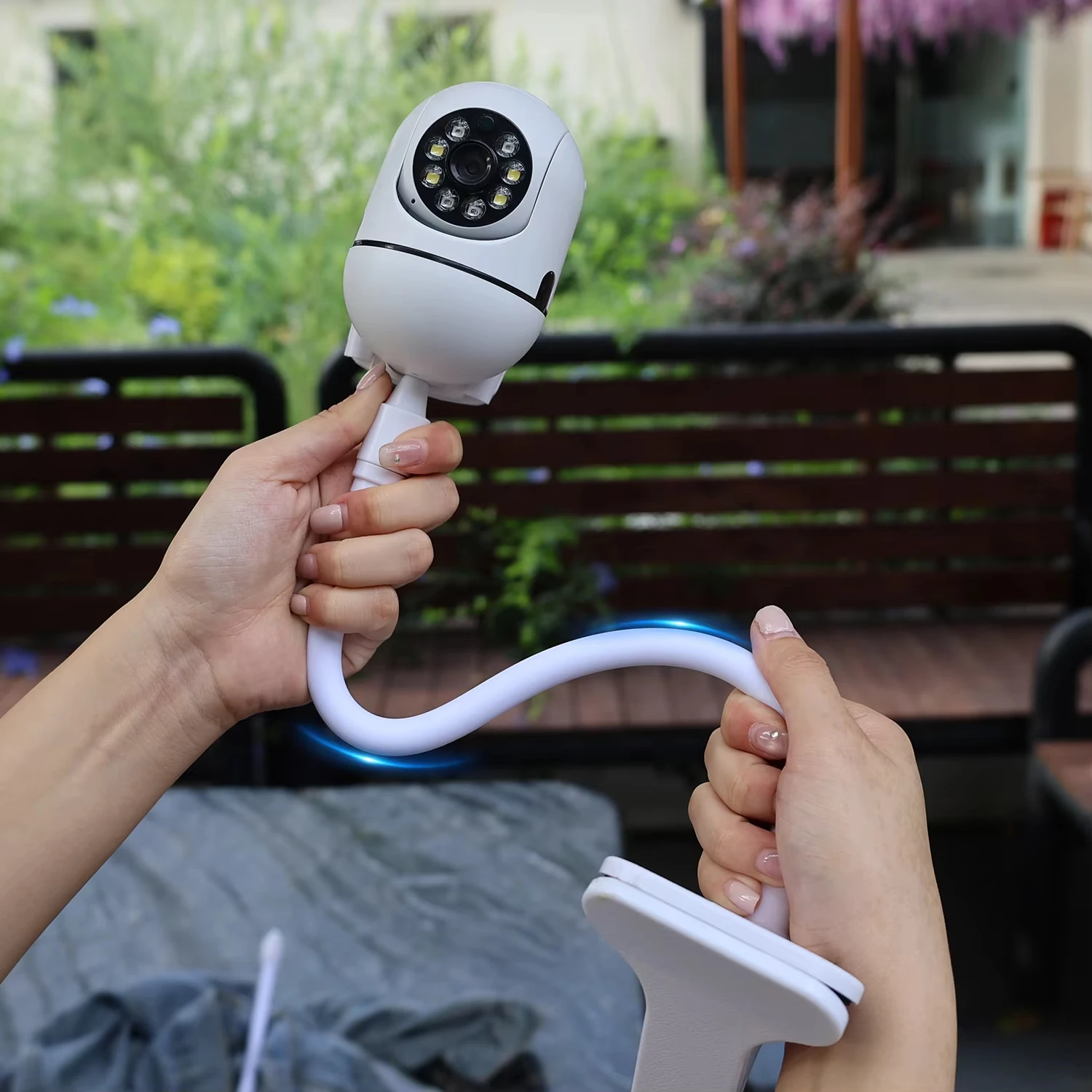 Protable Flexible Camera Clamp - огляд і ціна Wearable Baby Monitor