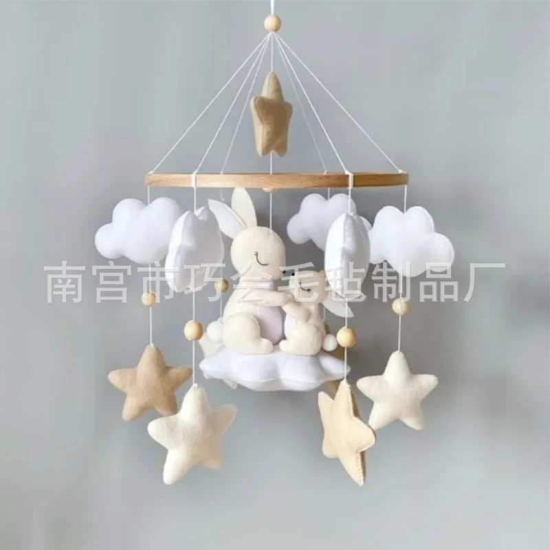 Handmade Soft Felt Bunny Baby  - огляд і ціна Baby Nursery Neutral