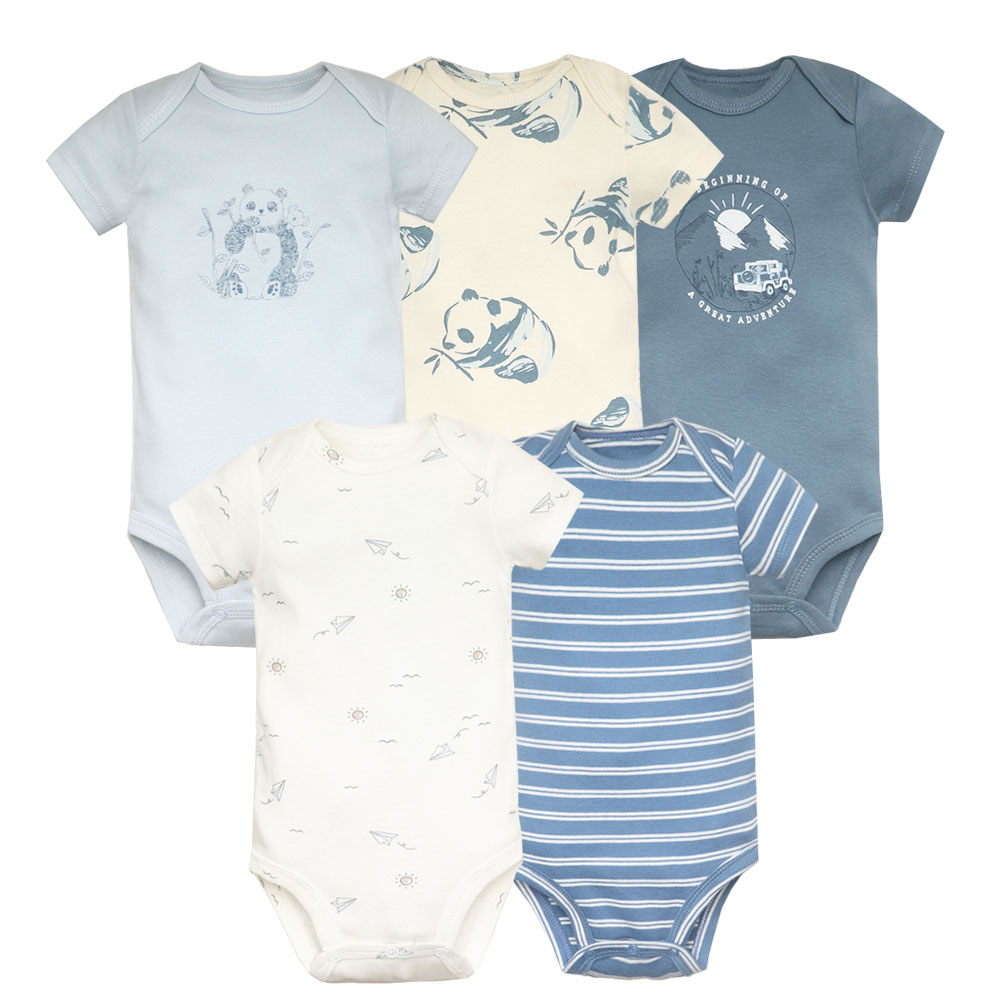 5pcs/lot Baby Bodysuit Fashion - огляд і ціна Baby Nursery Ideas Boy