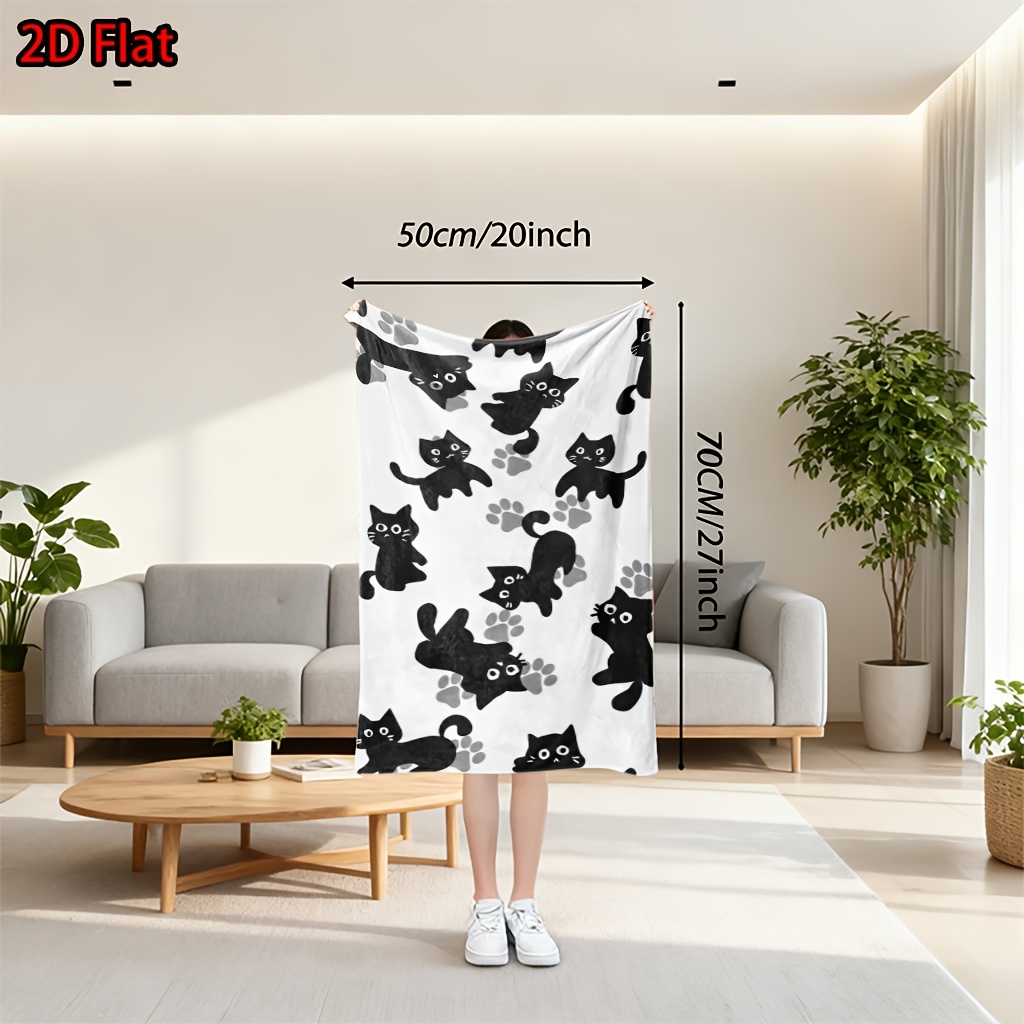 Cute Cat Print Blanket Throw C - огляд і ціна Baby Nursery Ideas Girl