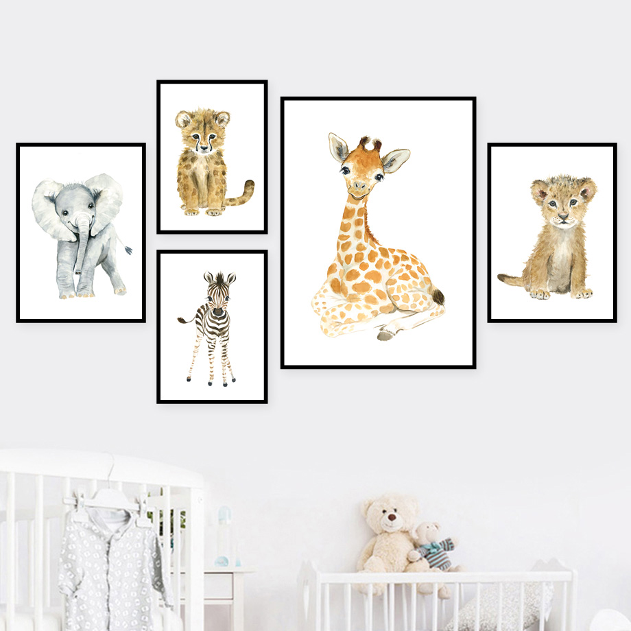 Elephant Fox Zebra Giraffe Leo - огляд і ціна Baby Nursery Giraffe