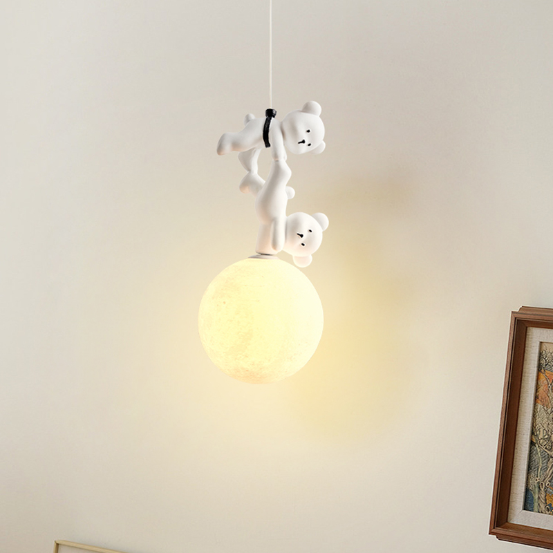 Bear Lamp Cartoon Nursery Room - огляд і ціна Baby Nursery Light Fixture