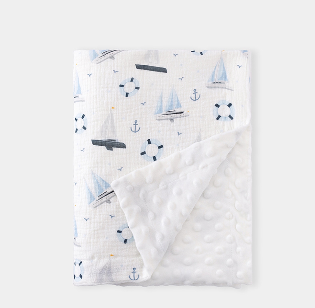 Muslin Baby Blanket For Newbor - огляд і ціна Baby Boy Nursery Quilt