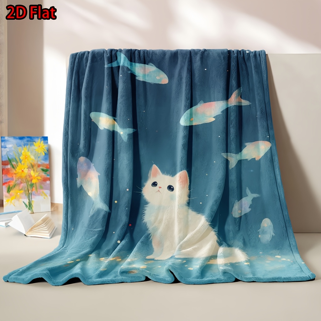 Cute Whimsical Cat Underwater  - огляд і ціна Baby Nursery Ocean Theme
