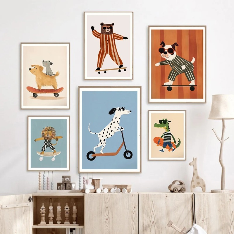 Posters Prints Wall Art Canvas - огляд і ціна Baby Nursery Neutral