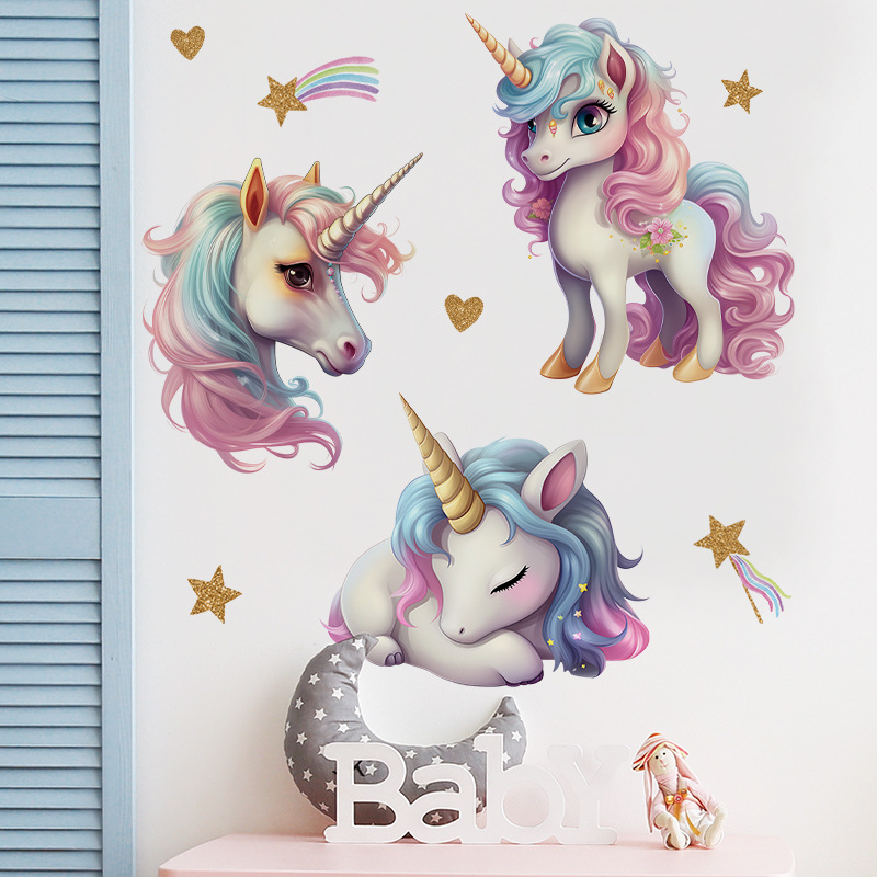 Unicorn Decorative Vinyl Child - огляд і ціна Baby Nursery Ideas Girl
