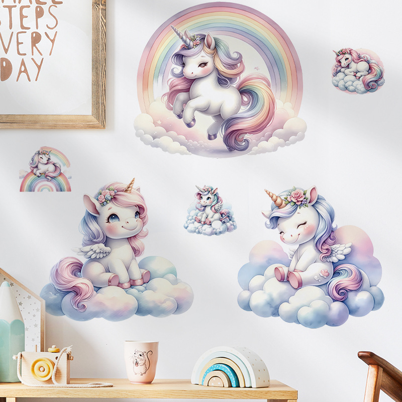 Unicorn Decorative Vinyl Child - огляд і ціна Baby Nursery Ideas Girl