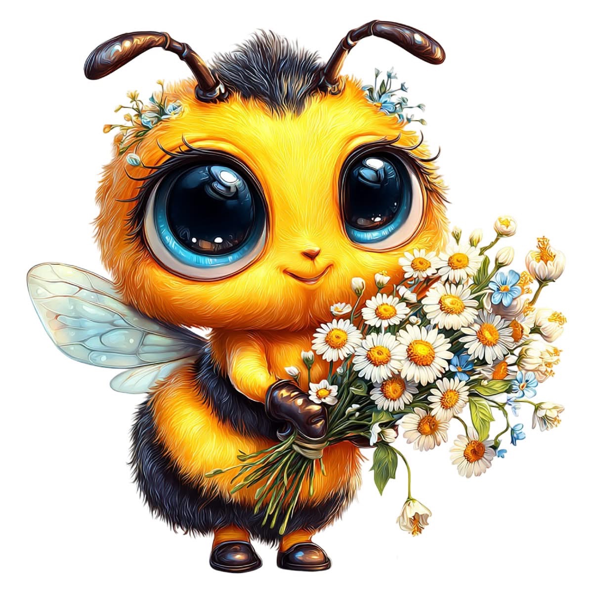 Bee Cute Bumblebee Car Sticker - огляд і ціна Baby Nursery Yellow Walls