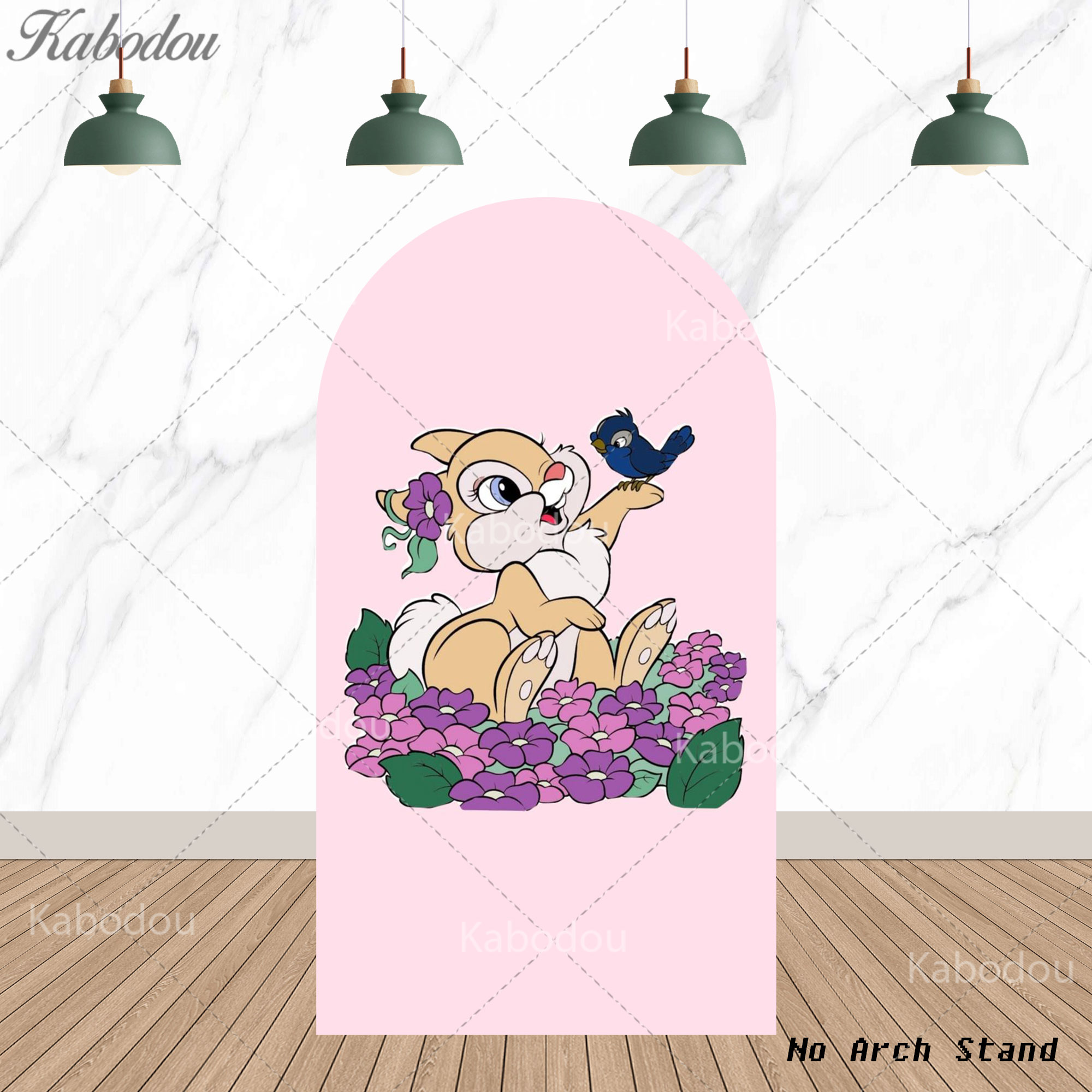 Arch Bambi Deer Background Cov - огляд і ціна Baby Nursery Ideas Girl