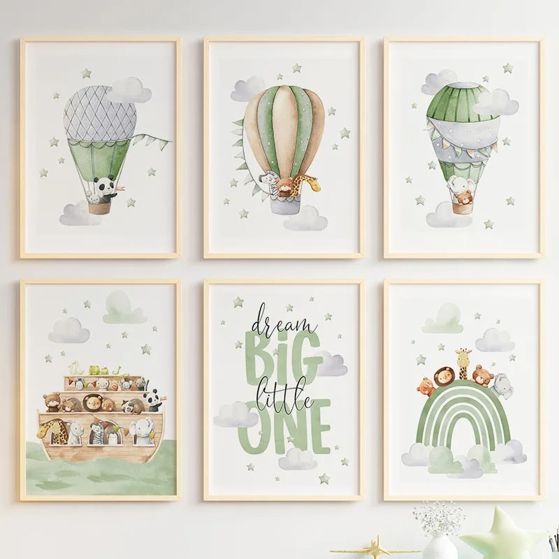 Balloon Lion Tiger Giraffe Rai - огляд і ціна Baby Nursery Giraffe