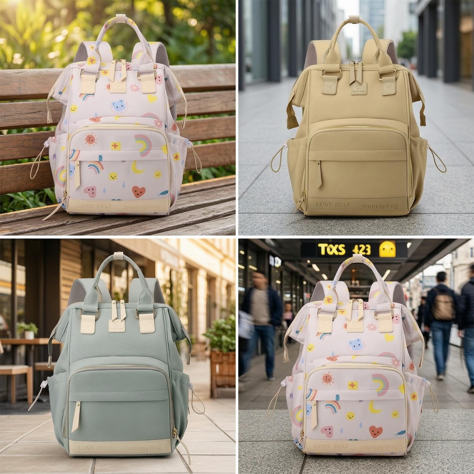 Baby Diaper Bag Backpack for M - огляд і ціна Baby Nursery Backpack