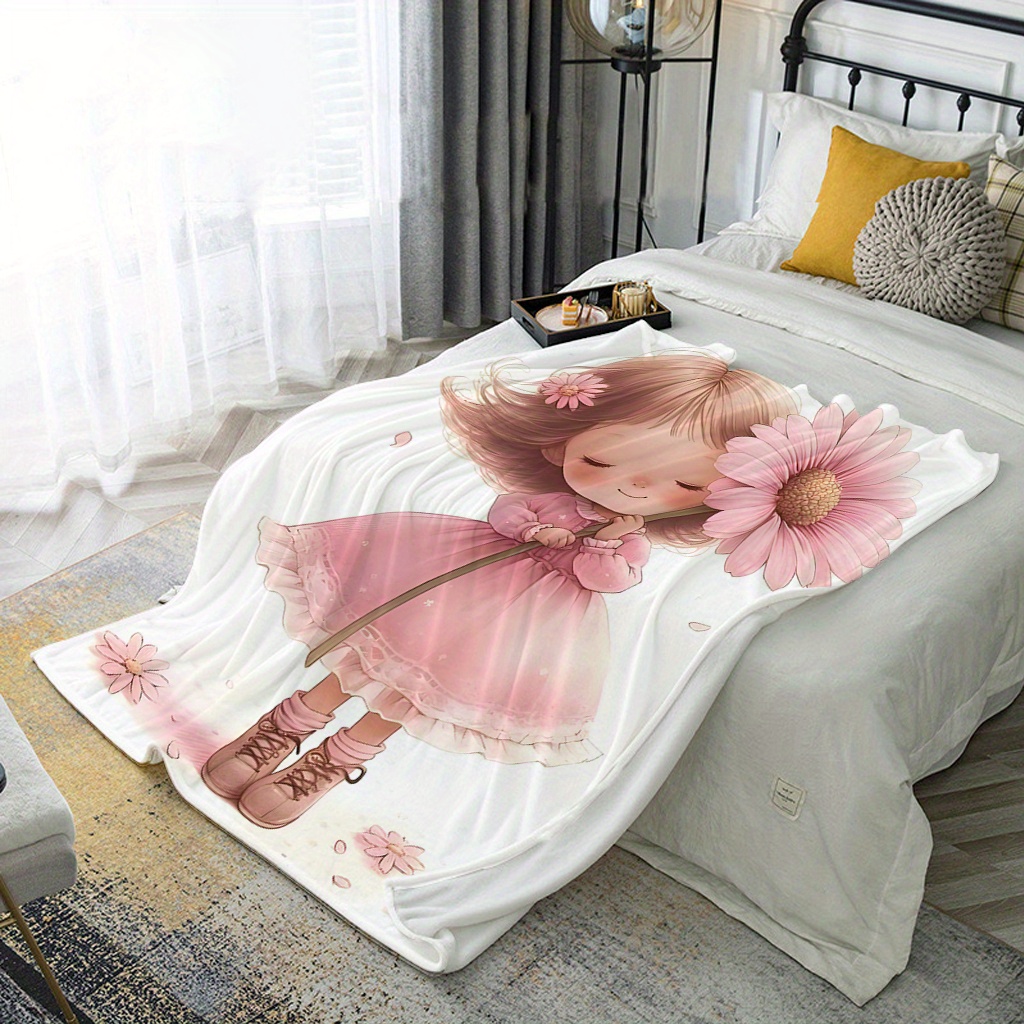 Sweet Floral Cartoon Girl Blan - огляд і ціна Baby Nursery Ideas Girl