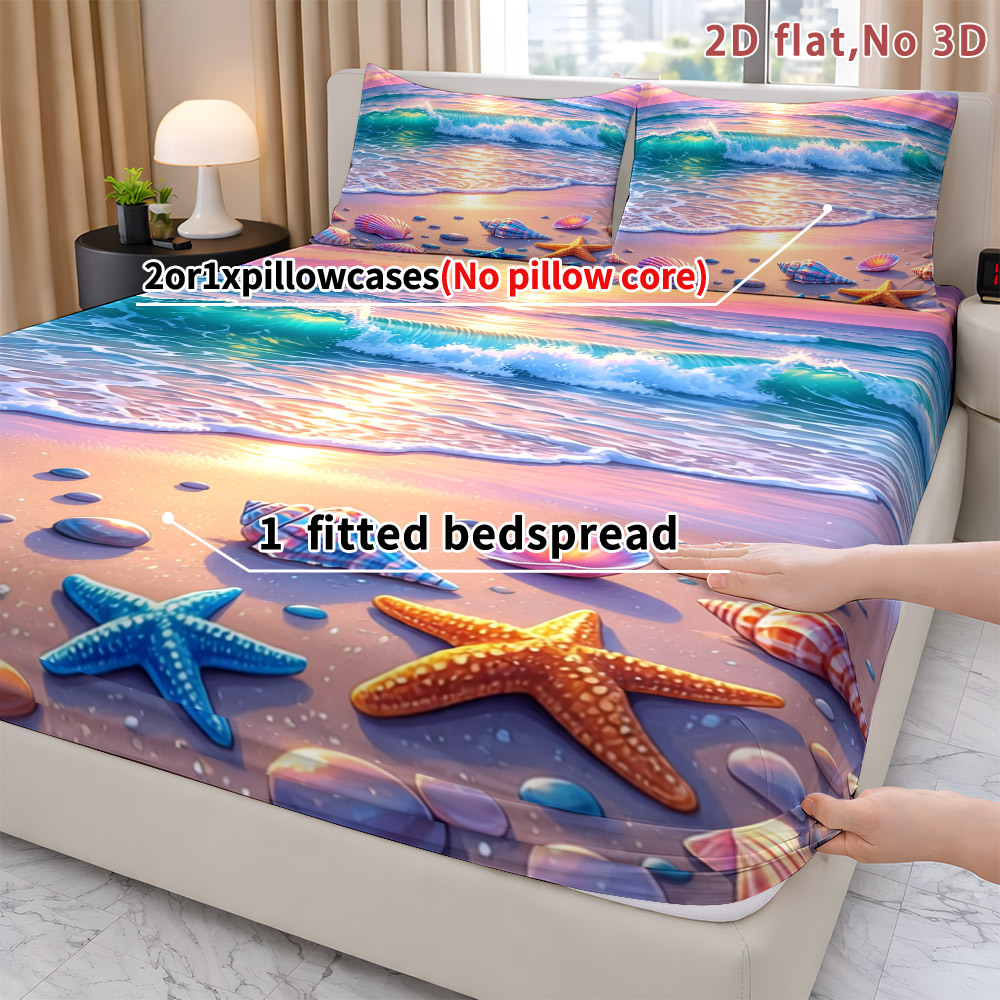 Ocean-Themed Fitted Sheet, Pri - огляд і ціна Baby Nursery Ocean Theme