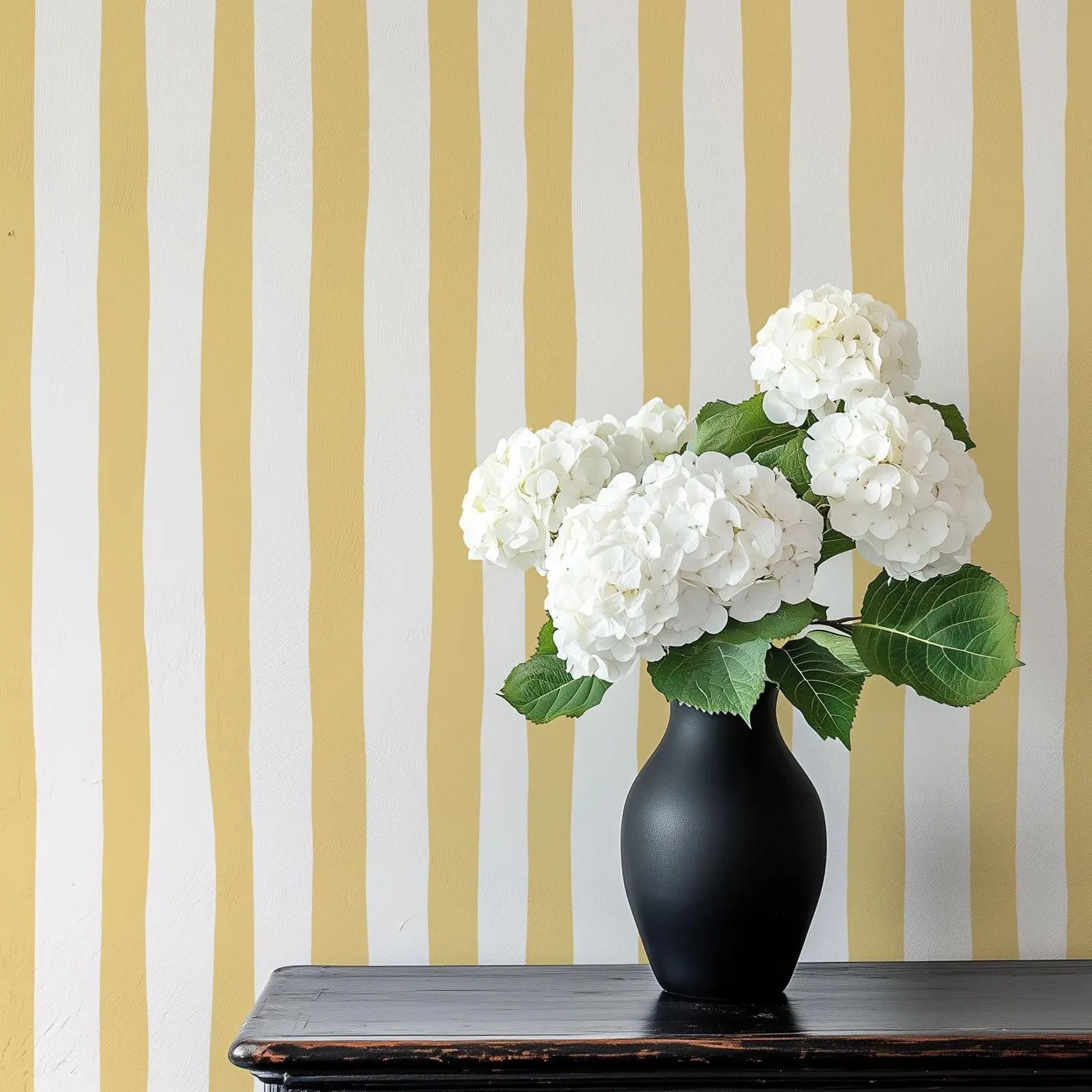Sunshine Yellow Wobbly Stripes - огляд і ціна Baby Nursery Yellow Walls