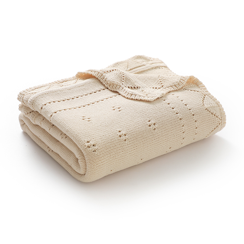 Baby Blankets Cotton Knitted 1 - огляд і ціна Baby Boy Nursery Quilt