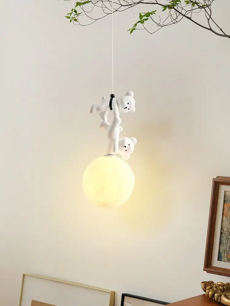 Bear Lamp Cartoon Nursery Beds - огляд і ціна Baby Nursery Light Fixture