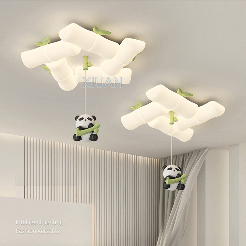 New Chinese Panda Ceiling Lamp - огляд і ціна Baby Nursery Light Fixture