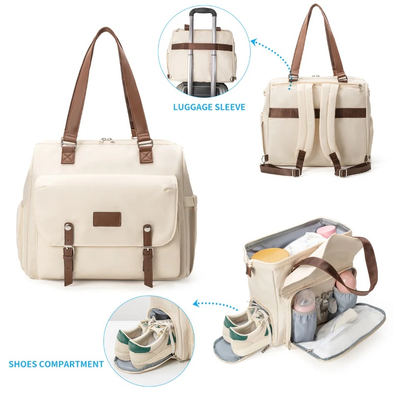 Baby Diaper Bag Backpack Water - огляд і ціна Baby Nursery Backpack