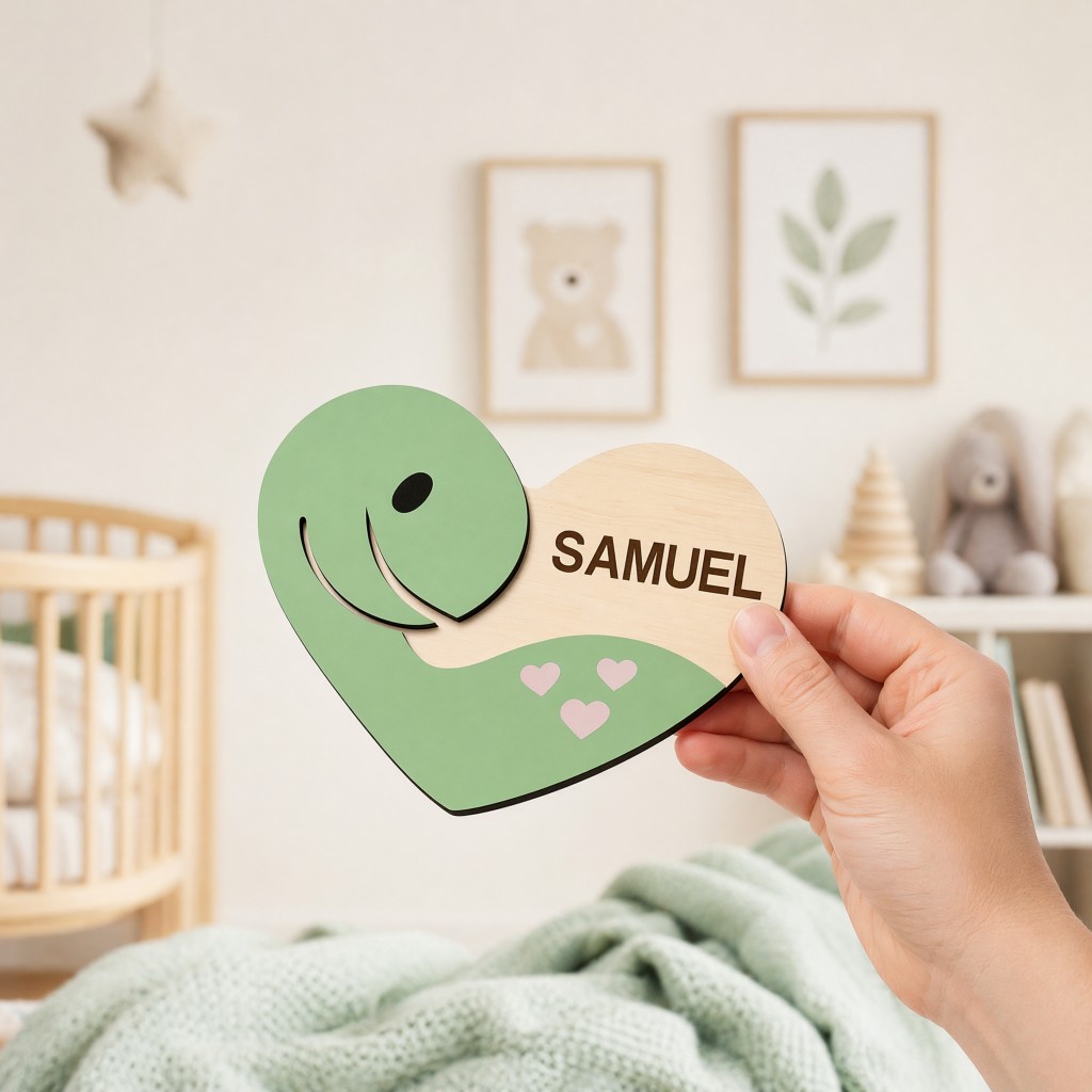Custom Heart‑Shaped Whale Baby - огляд і ціна Baby Nursery Ocean Theme