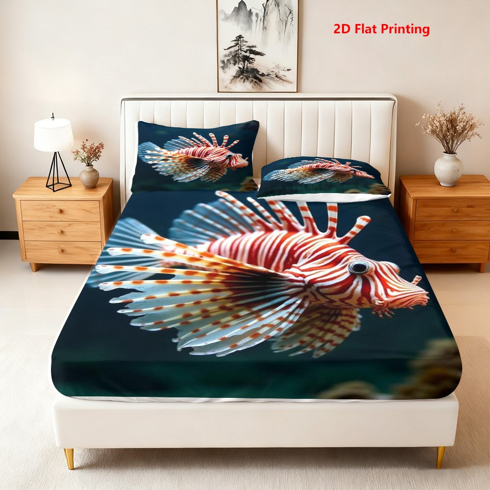 Ocean-Themed Fitted Sheet Matt - огляд і ціна Baby Nursery Ocean Theme