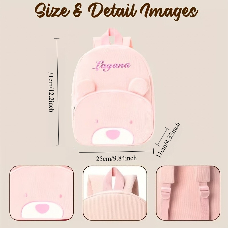 Personalized Embroidery Name K - огляд і ціна Baby Nursery Backpack